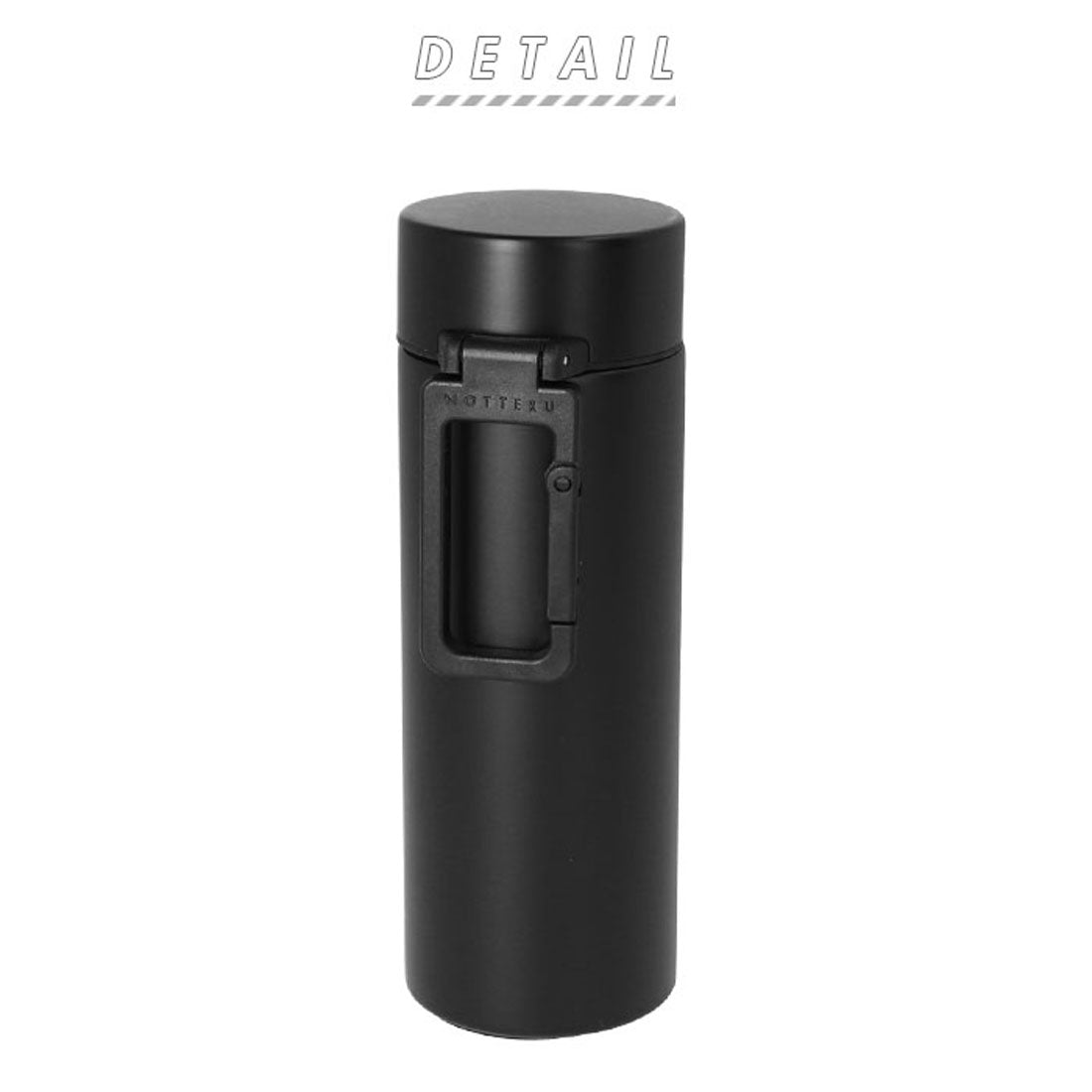 バックヤードファミリー BACKYARD FAMILY MOTTERU モッテル カラビナハンドルサーモボトル 250ml 【返品不可商品】 （S030.スモークピンク） S030.スモークピンク