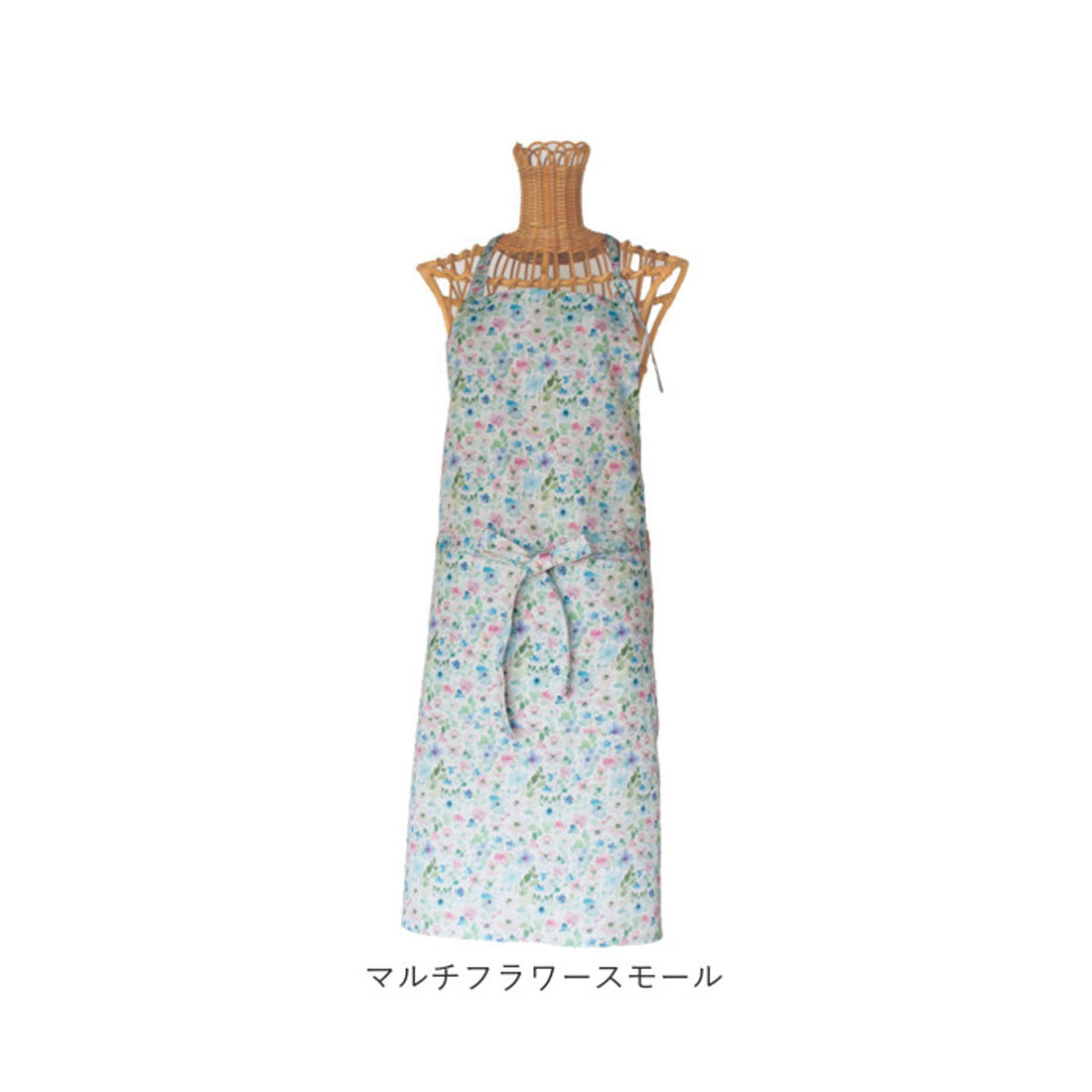 バックヤードファミリー BACKYARD FAMILY プリマベーラエプロン （小花ブルー） 小花ブルー