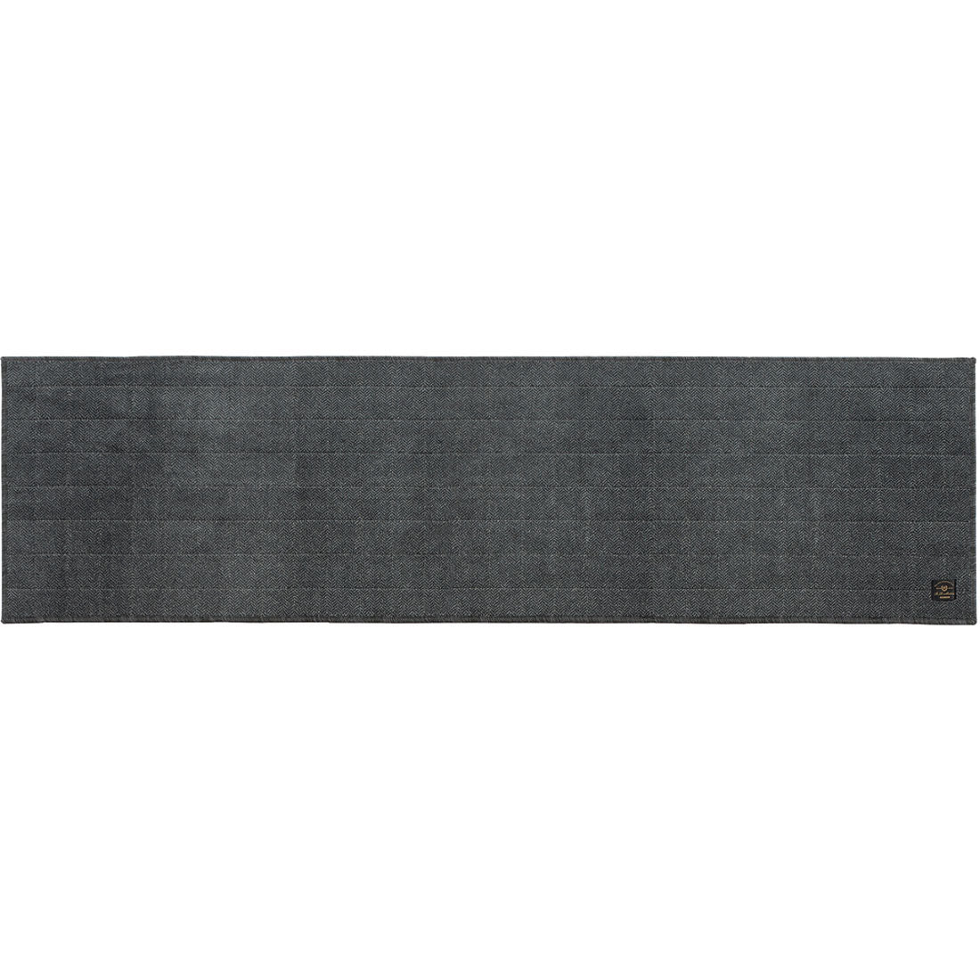 バックヤードファミリー BACKYARD FAMILY フラフィット キッチンマット ヘリンボンIV 50x180cm （グレー） グレー