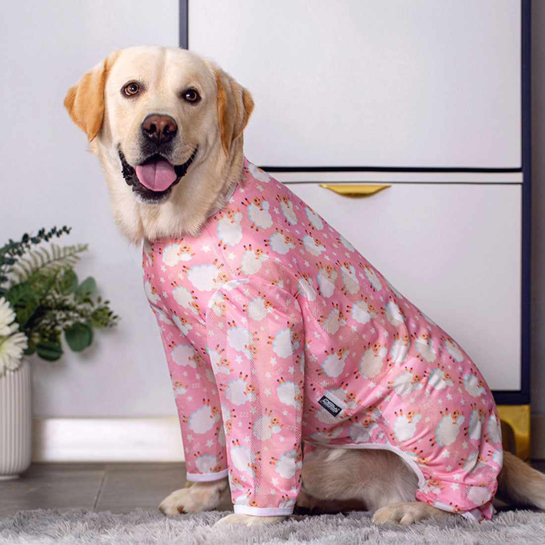バックヤードファミリー BACKYARD FAMILY 中大型犬の服 春夏秋冬 【返品不可商品】 （ピンク×ヒツジ） ピンク×ヒツジ