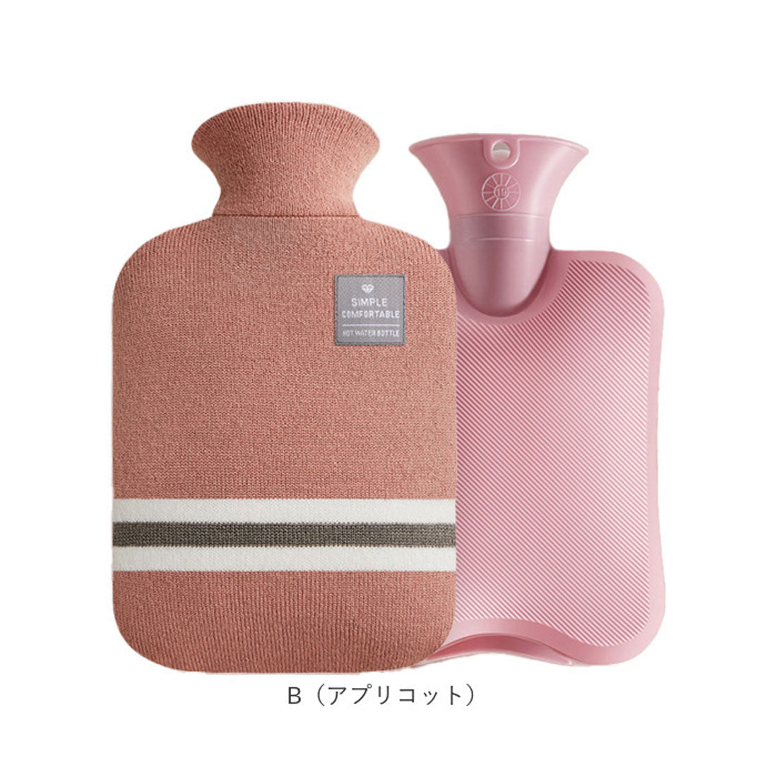 バックヤードファミリー BACKYARD FAMILY 湯たんぽ 温冷両用 かわいい ぽかぽか暖かい mmhwb112e （B（グリーン×ブルー）） B（グリーン×ブルー）