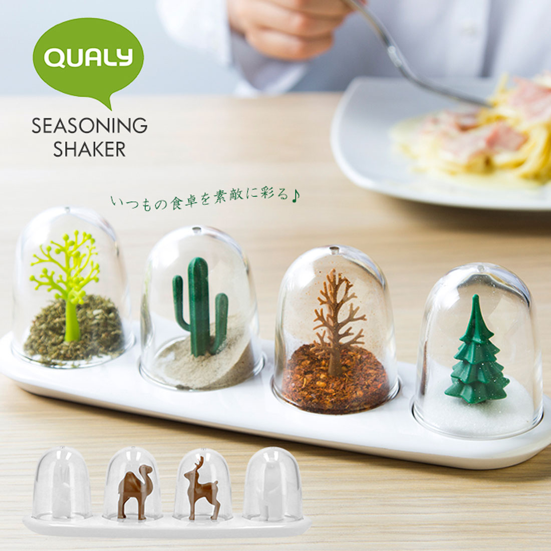 No Brand QUALY SEASONING SHAKER [Non-returnable item]