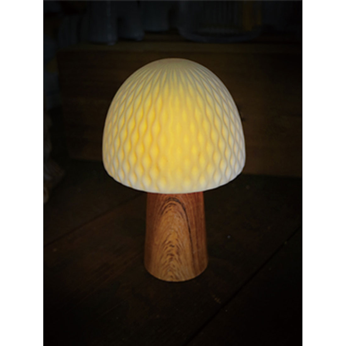 バックヤードファミリー BACKYARD FAMILY LUMO セラミックライト 【返品不可商品】 （マッシュルーム.ラウンド） マッシュルーム.ラウンド