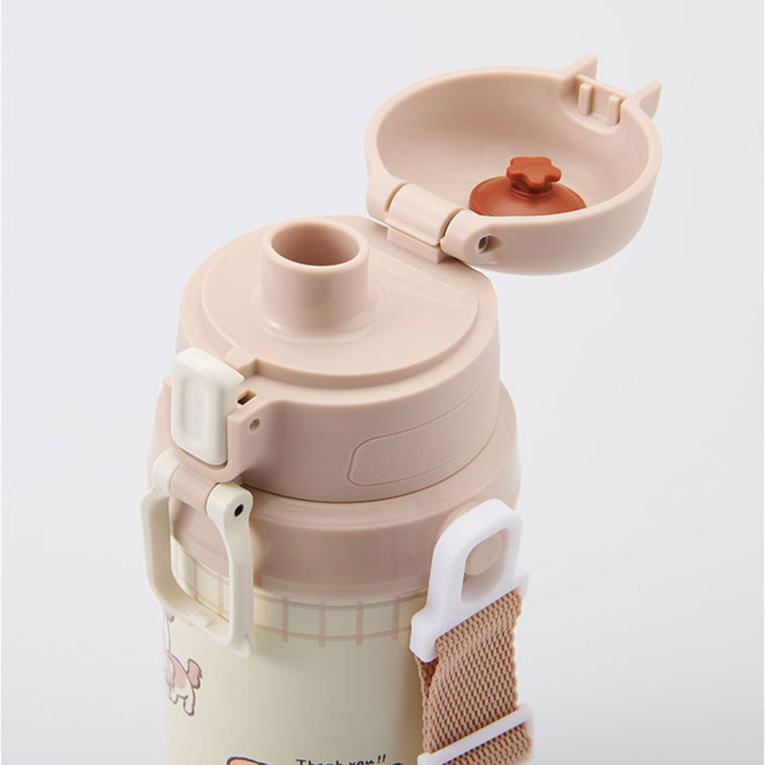 バックヤードファミリー BACKYARD FAMILY ステンレス製キッズボトル600ml 【返品不可商品】 （カワウソとコブタ） カワウソとコブタ