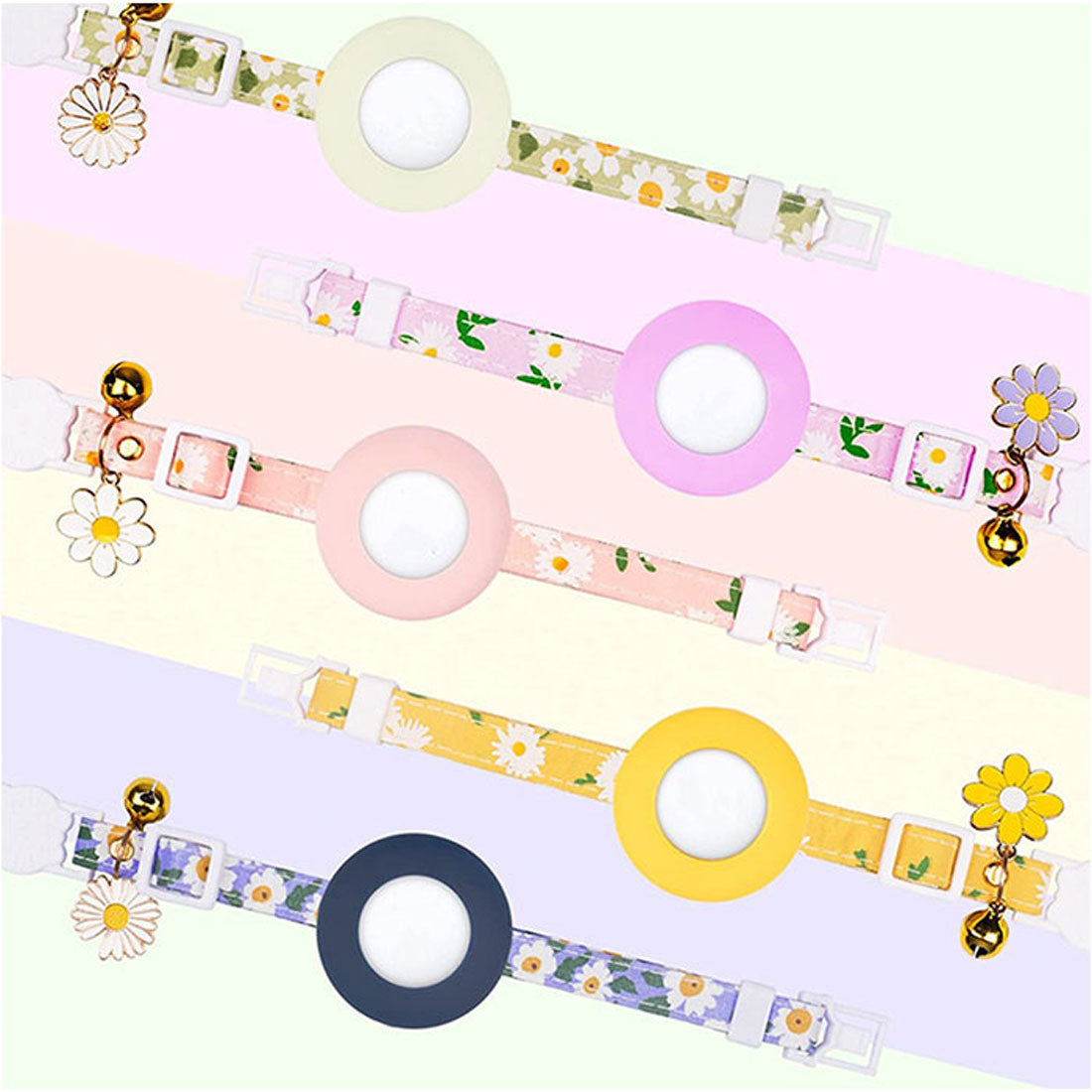 バックヤードファミリー BACKYARD FAMILY エアタグ専用 首輪 【返品不可商品】 （ネイビー） ネイビー