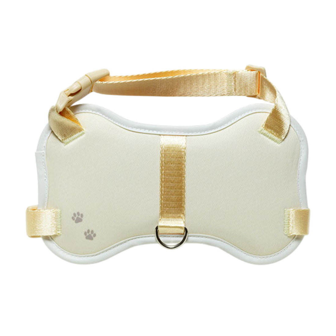 バックヤードファミリー BACKYARD FAMILY 小型犬用ハーネス 骨型 【返品不可商品】 （ベージュ） ベージュ