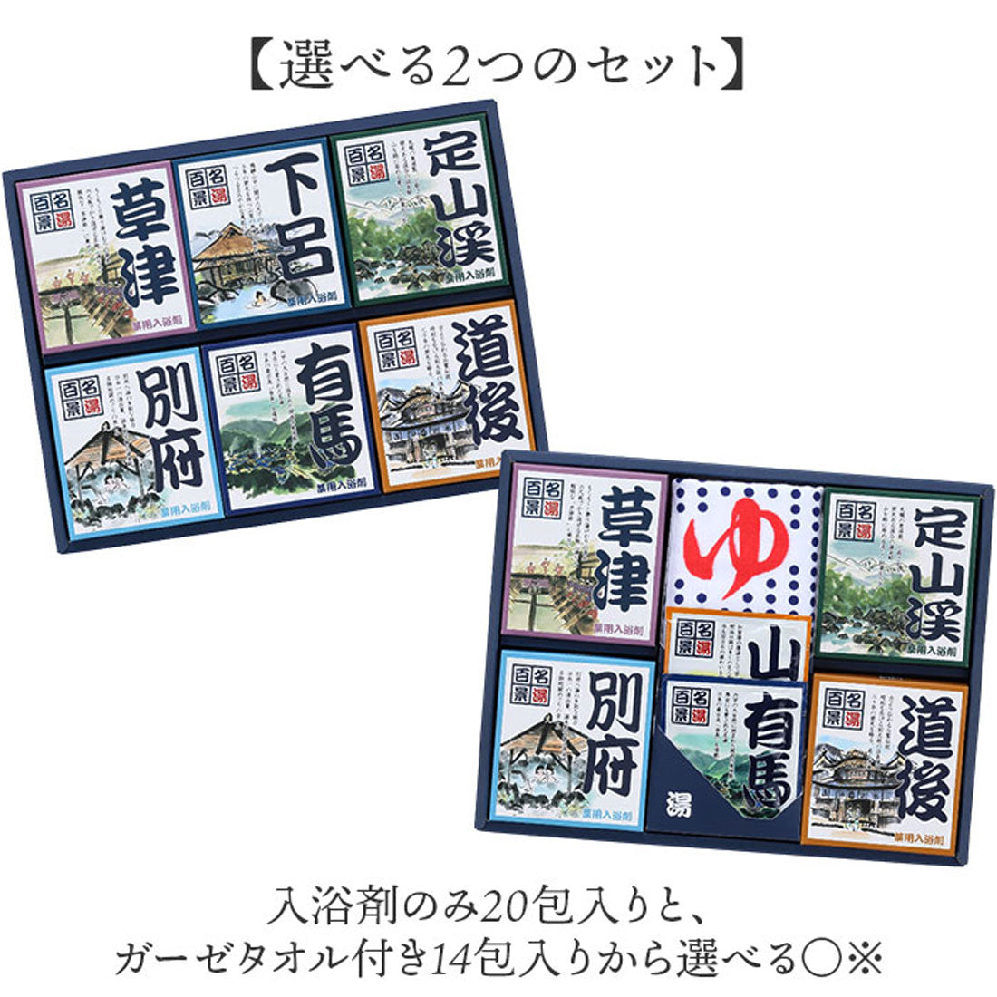 バックヤードファミリー BACKYARD FAMILY 名湯百景 ギフト【返品不可商品】 （20包入り） 20包入り