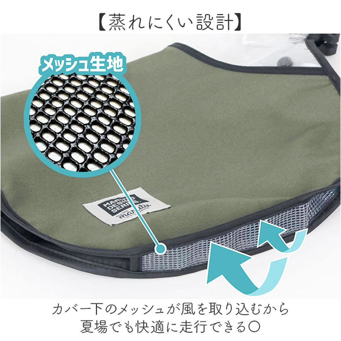 バックヤードファミリー BACKYARD FAMILY HC-A600 夏冬2WAYハンドルカバー PENTA （チョコ） チョコ