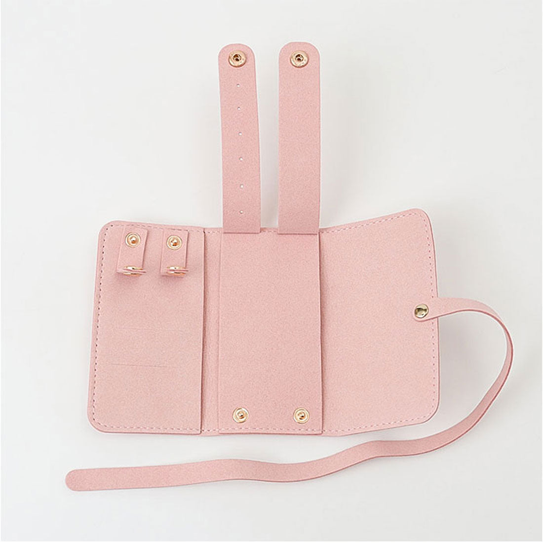 バックヤードファミリー BACKYARD FAMILY ジュエリーポーチ アクセサリーポーチ 携帯用 トラベル M （ブラウン） ブラウン