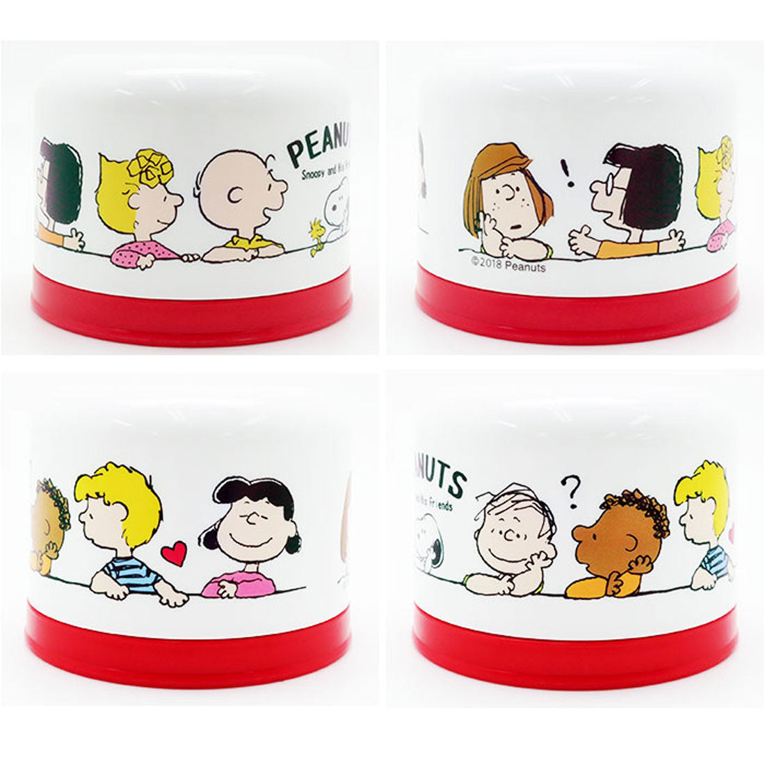 バックヤードファミリー BACKYARD FAMILY キャラクター ペットボトル用コップセット 【返品不可商品】 （ピーナッツイエロー） ピーナッツイエロー
