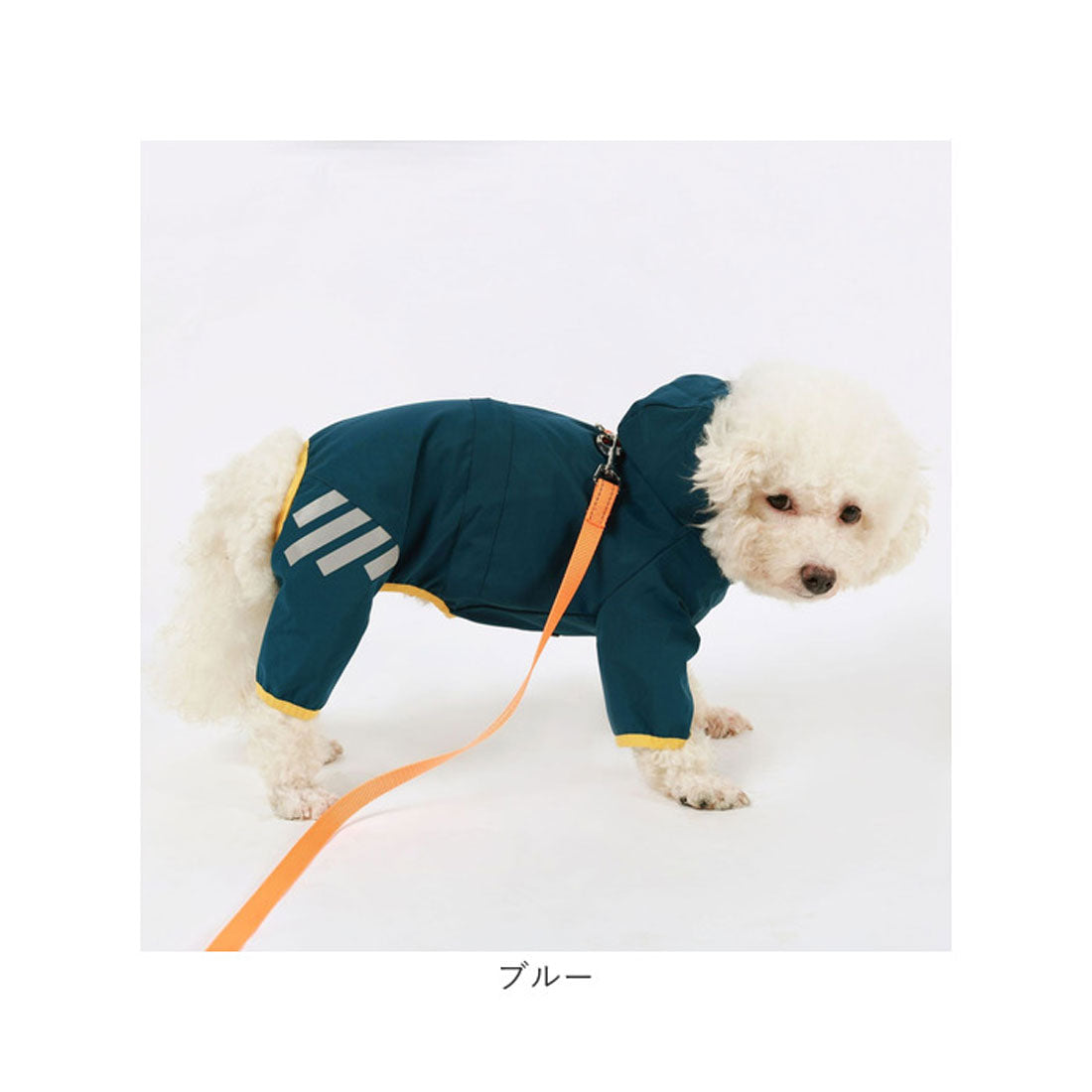 バックヤードファミリー BACKYARD FAMILY 犬 レインコート フード付き 【返品不可商品】 （ブルー） ブルー