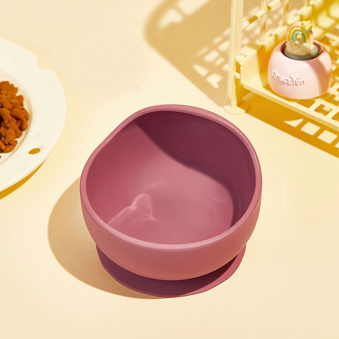 バックヤードファミリー BACKYARD FAMILY フードボウル シリコン 食器 【返品不可商品】 （ローズピンク） ローズピンク