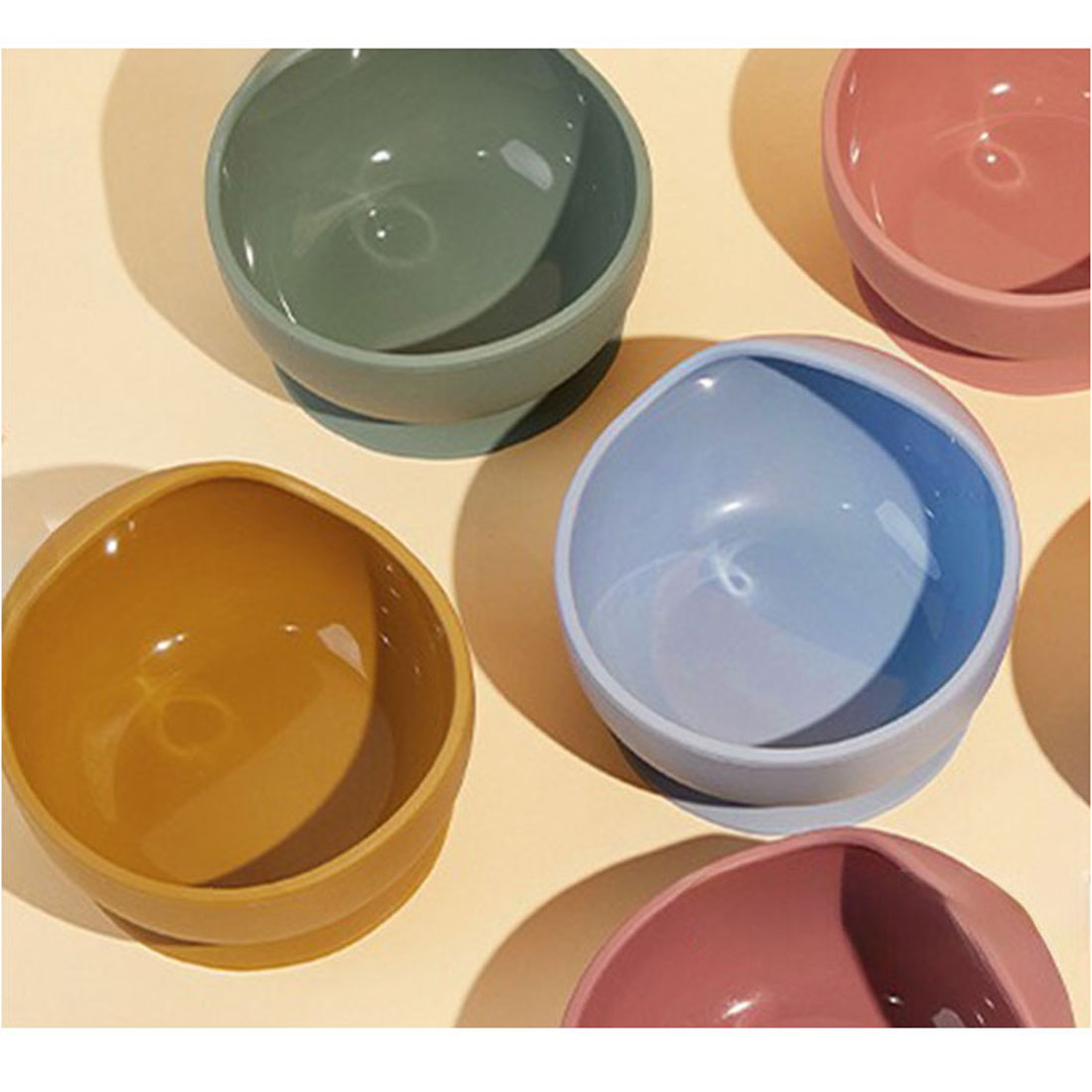 バックヤードファミリー BACKYARD FAMILY フードボウル シリコン 食器 【返品不可商品】 （ローズピンク） ローズピンク