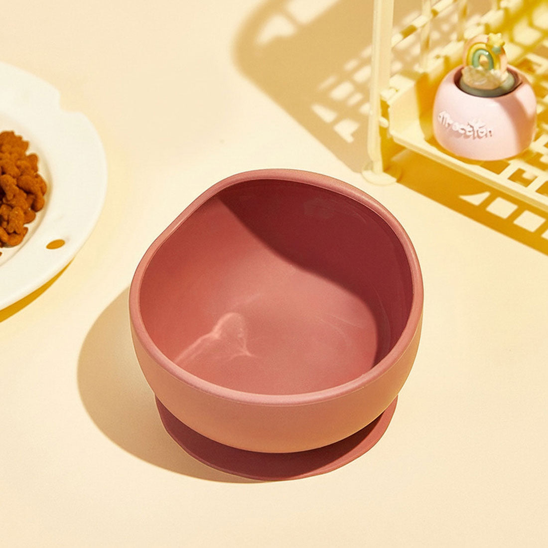 バックヤードファミリー BACKYARD FAMILY フードボウル シリコン 食器 【返品不可商品】 （コーラルピンク） コーラルピンク