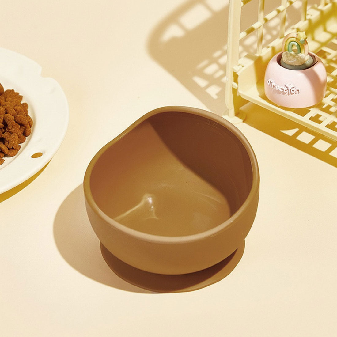 バックヤードファミリー BACKYARD FAMILY フードボウル シリコン 食器 【返品不可商品】 （イエロー） イエロー