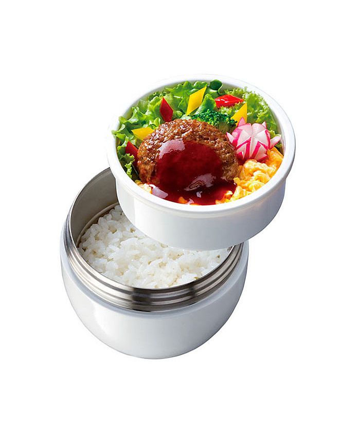 バックヤードファミリー BACKYARD FAMILY 抗菌 超軽量保温丼ランチジャー 540ml LDNC6AG【返品不可商品】