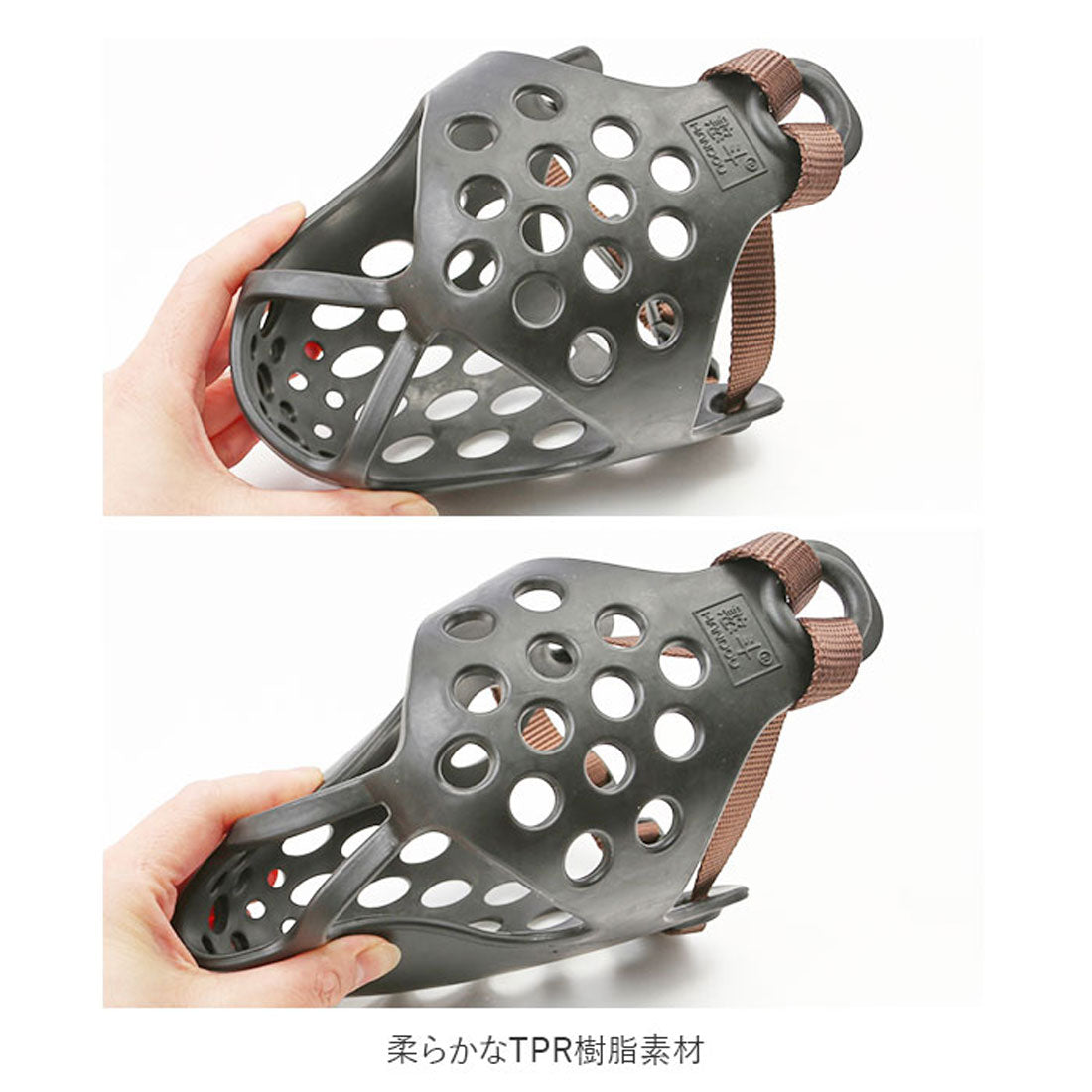 Backyard Family BACKYARD FAMILY Dog Muzzle Short-Nosed Breed kdogmaskhd025【Non-returnable item】