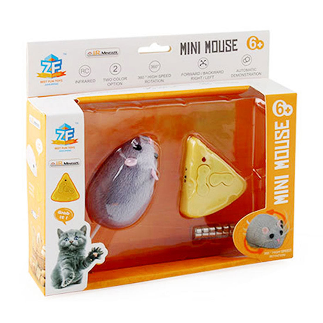 BACKYARD FAMILY BACKYARD FAMILY Whimsical Robot Mouse Toy ab882【Non-returnable item】