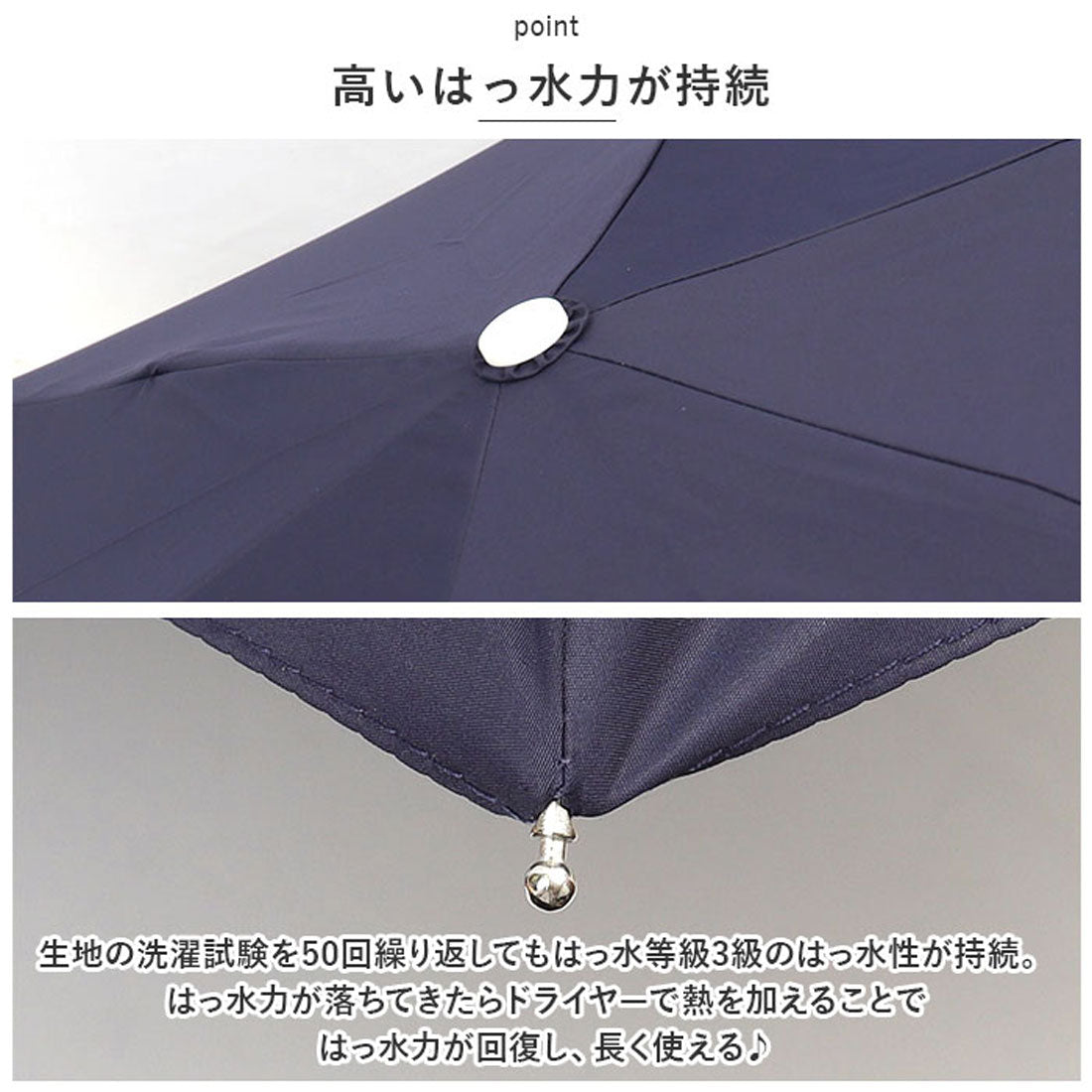 バックヤードファミリー BACKYARD FAMILY 折りたたみ傘 傘 折り畳み傘 65cm