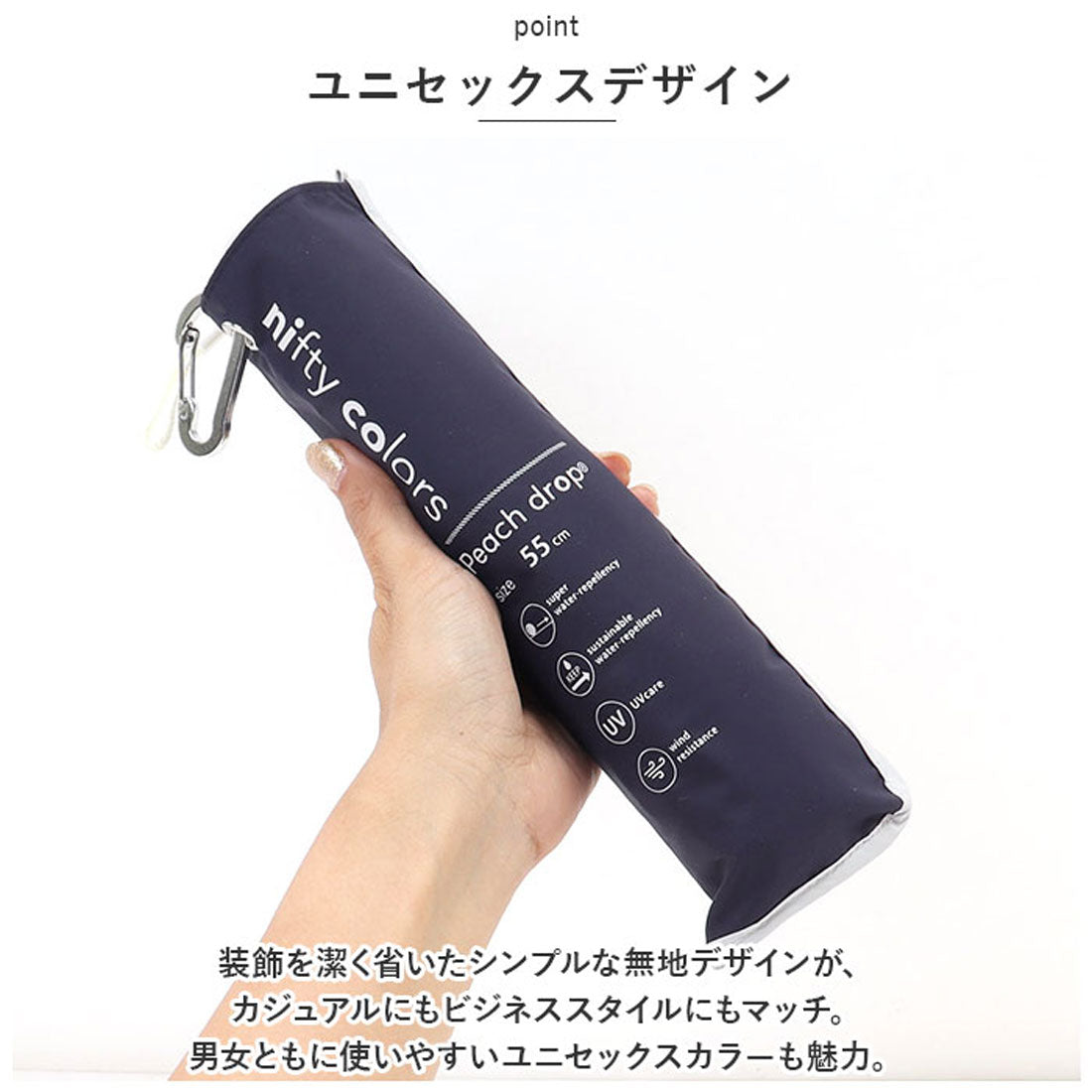 バックヤードファミリー BACKYARD FAMILY 折りたたみ傘 傘 折り畳み傘 65cm