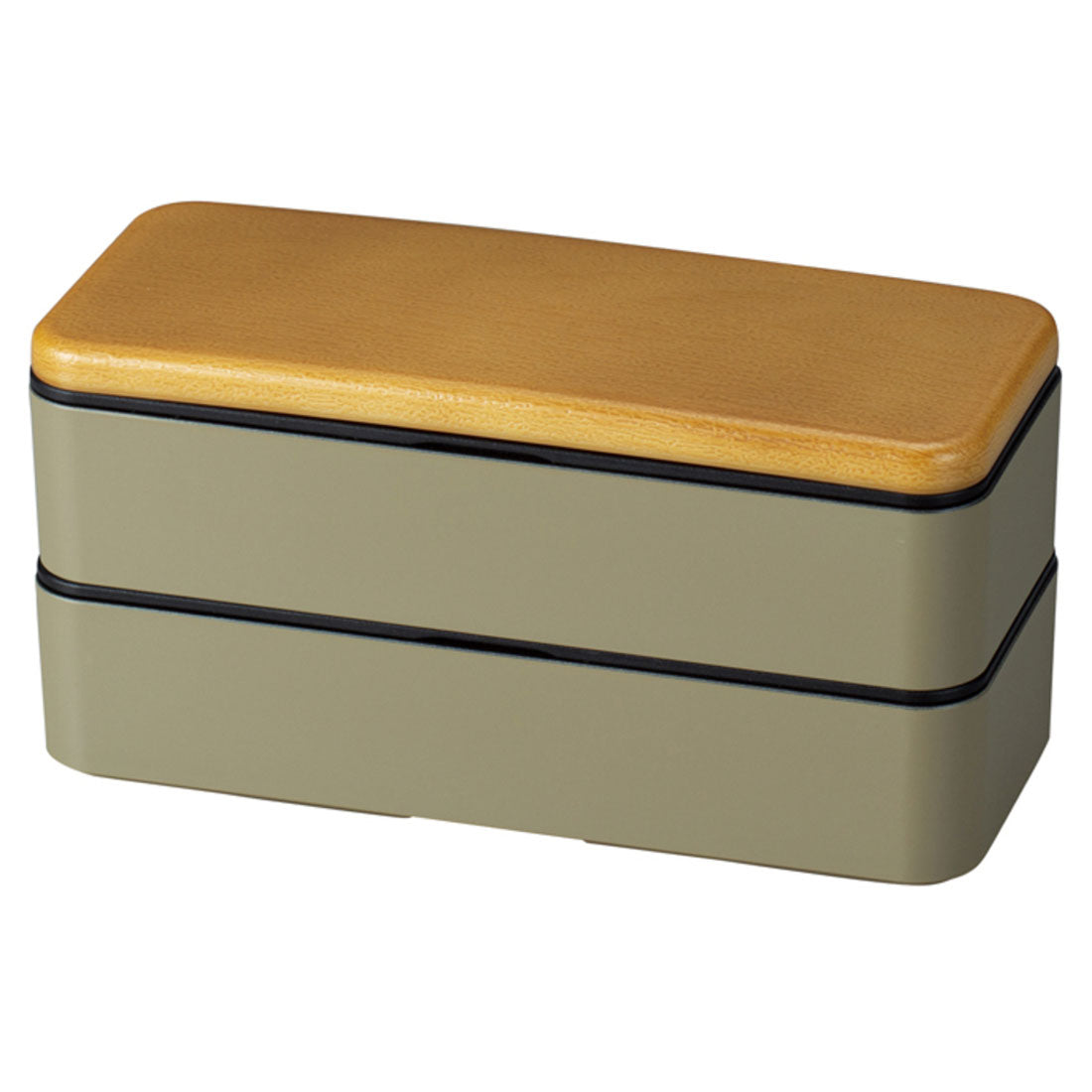BACKYARD FAMILY BACKYARD FAMILY MIYS Bento Box 2-Tier 600ml 【Non-returnable item】