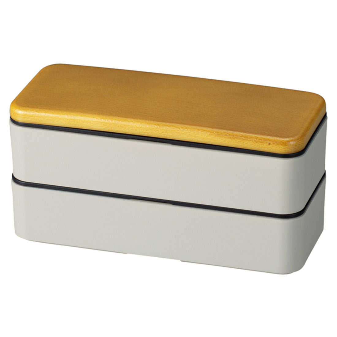 BACKYARD FAMILY BACKYARD FAMILY MIYS Bento Box 2-Tier 600ml 【Non-returnable item】
