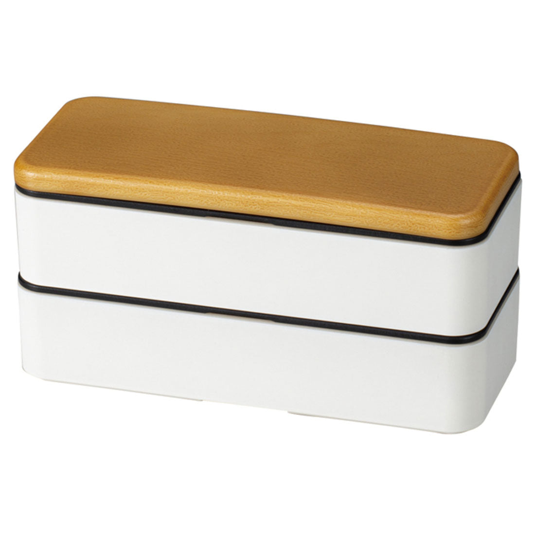 BACKYARD FAMILY BACKYARD FAMILY MIYS Bento Box 2-Tier 600ml 【Non-returnable item】