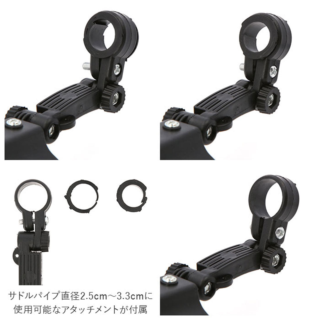 バックヤードファミリー BACKYARD FAMILY 自転車フェンダー 取り付け 前後セット （グレー） グレー
