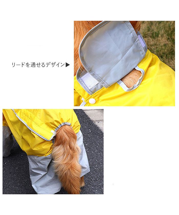 バックヤードファミリー BACKYARD FAMILY 犬用レインコート pk99【返品不可商品】