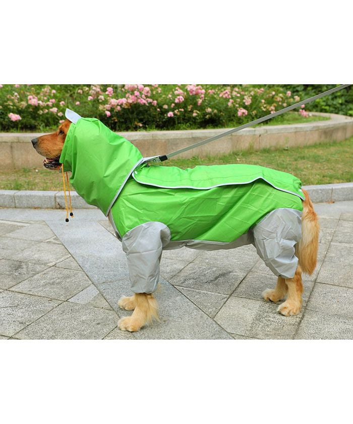 バックヤードファミリー BACKYARD FAMILY 犬用レインコート pk99【返品不可商品】 （グリーン） グリーン
