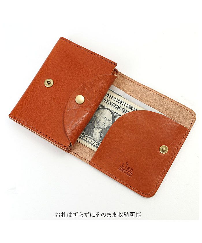 BACKYARD FAMILY BACKYARD FAMILY Lien Ruby Leather Mini Wallet