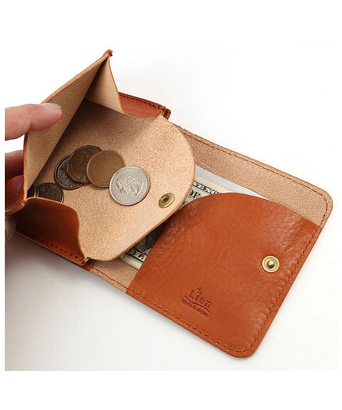 BACKYARD FAMILY BACKYARD FAMILY Lien Ruby Leather Mini Wallet
