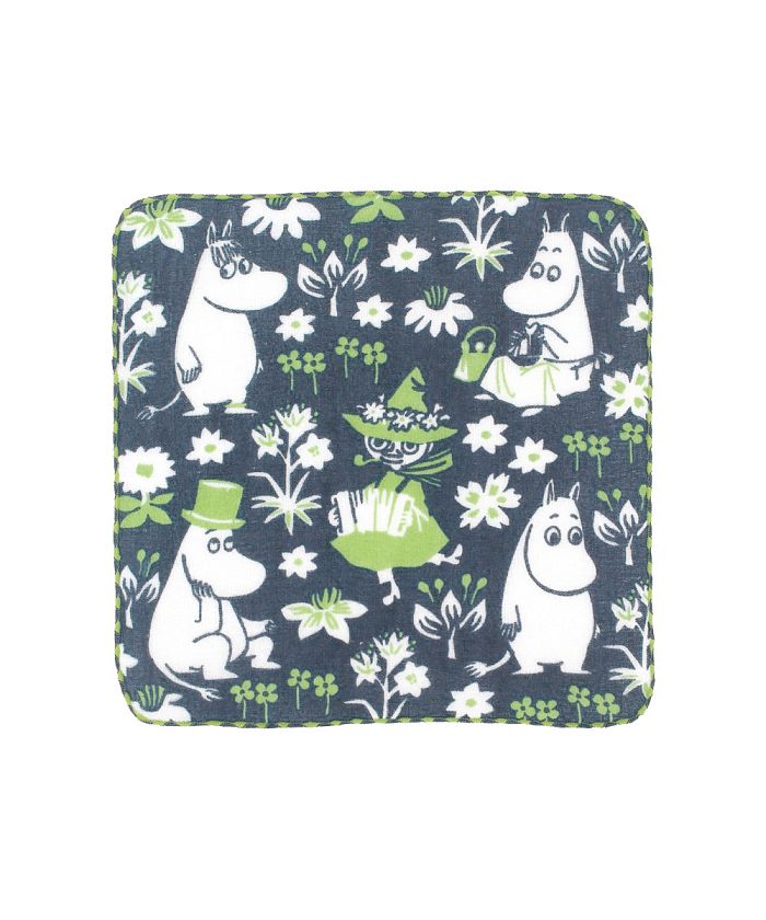 Backyard Family Moomin Gauze Pile Handkerchief