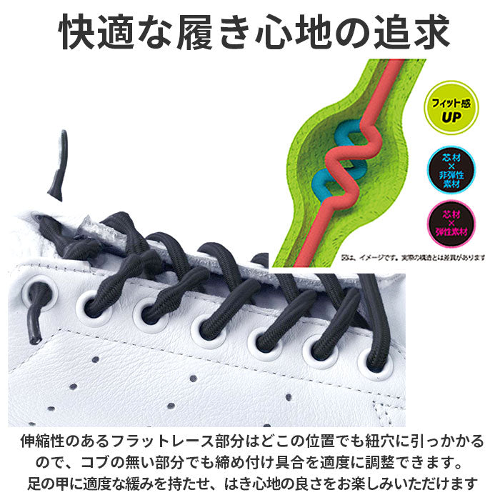 バックヤードファミリー BACKYARD FAMILY AIR CATERPY エアキャタピー むすばない靴ひも