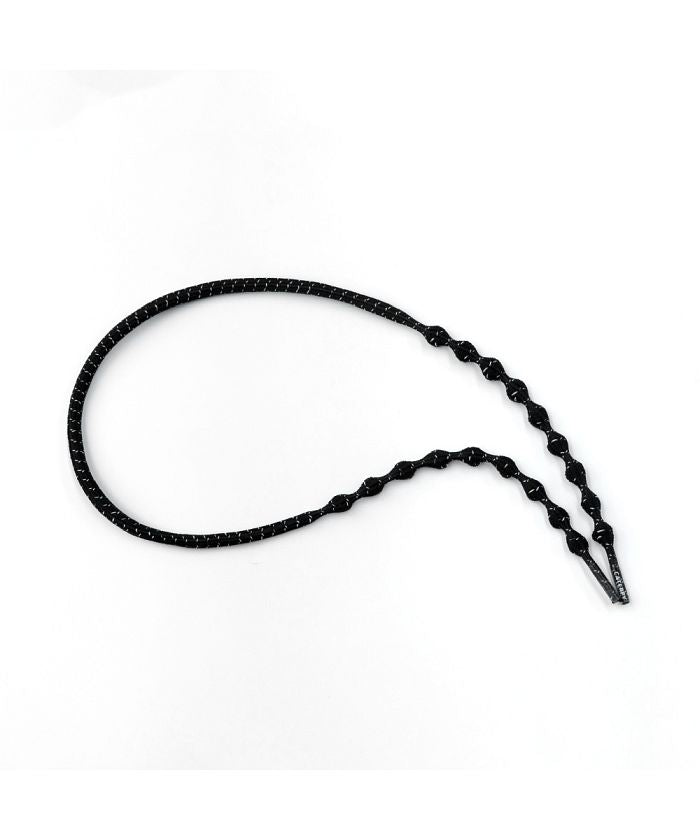 バックヤードファミリー BACKYARD FAMILY AIR CATERPY エアキャタピー むすばない靴ひも,反射/ジャガーブラック