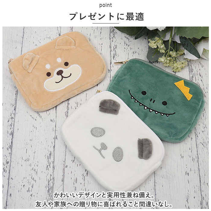 バックヤードファミリー BACKYARD FAMILY ティッシュケース付きポーチ （J.ウサギ） J.ウサギ