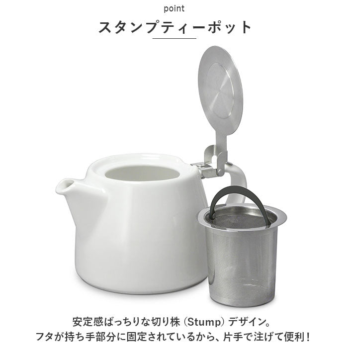 BACKYARD FAMILY 郵票茶壺 530ml