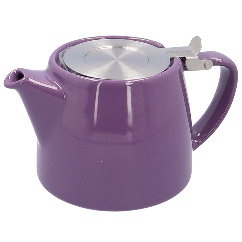 バックヤードファミリー BACKYARD FAMILY スタンプティーポット 530ml,Purple