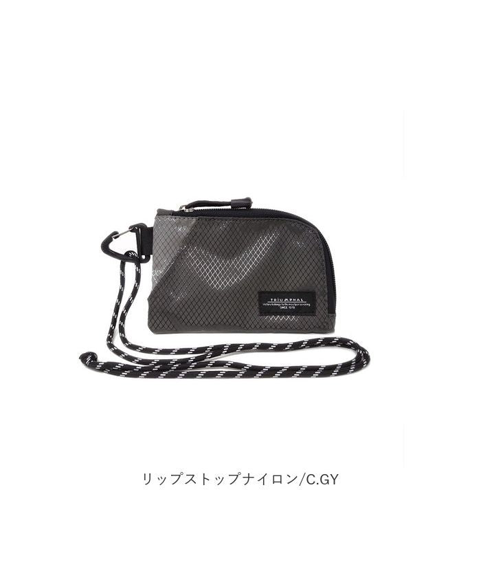 バックヤードファミリー BACKYARD FAMILY マルチネックポーチ （ナイロンXフェイクスエード/C.GY） ナイロンXフェイクスエード/C.GY