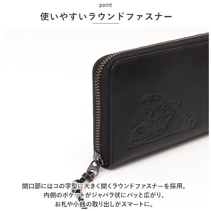 BACKYARD FAMILY BACKYARD FAMILY PEANUTS RIDER Long Wallet
