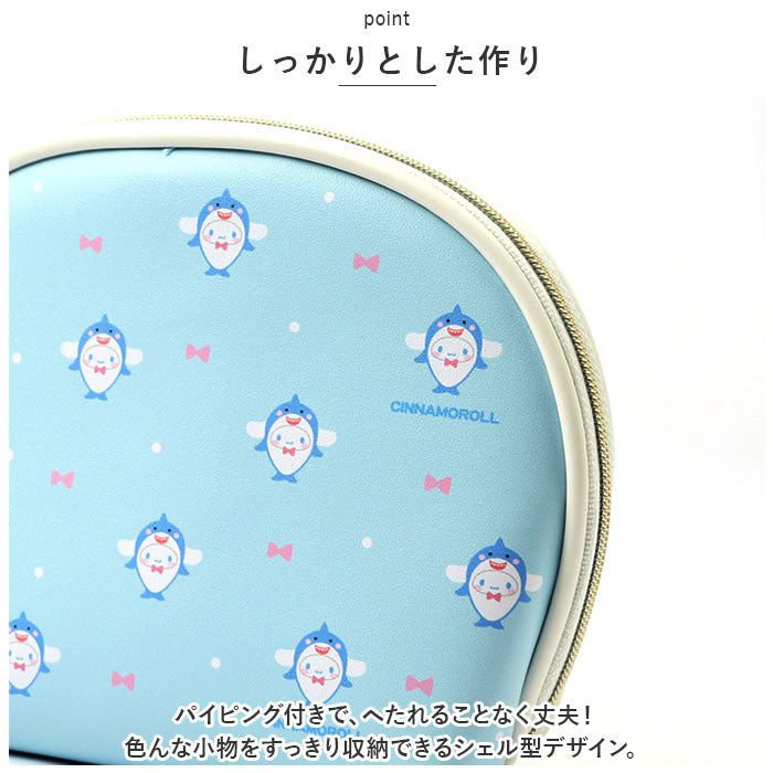 バックヤードファミリー BACKYARD FAMILY CUBIX サンリオキャラクターズ おかぶりアニマル シェル型ポーチ