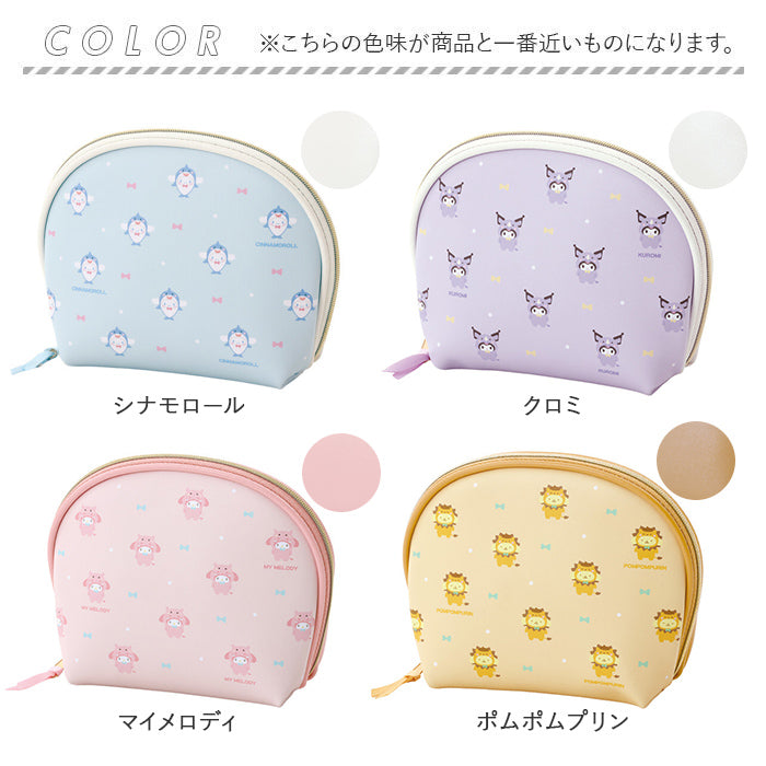 バックヤードファミリー BACKYARD FAMILY CUBIX サンリオキャラクターズ おかぶりアニマル シェル型ポーチ