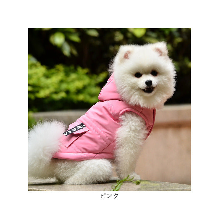 BACKYARD FAMILY 寵物防寒連帽外套春秋冬季 yspetsoo5299 [不可退換]