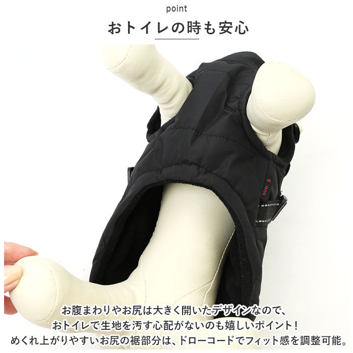 バックヤードファミリー BACKYARD FAMILY ペット用 防寒 ジャケット ハーネス 春秋冬 yspetsoo5291【返品不可商品】