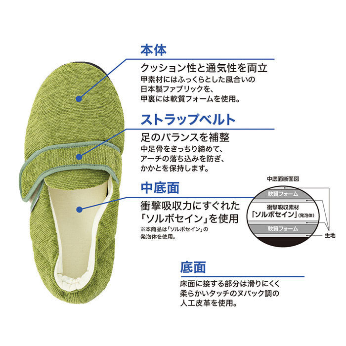 BACKYARD FAMILY SORBO 房間鞋 H01