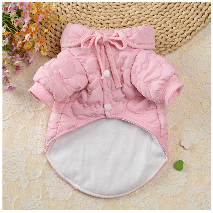 BACKYARD FAMILY BACKYARD FAMILY Pet Wear Dog Clothes Cat Winter Cold Protection Cute xqcw025【Non-returnable item】