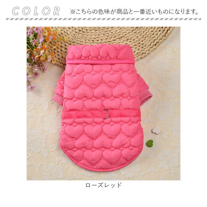 BACKYARD FAMILY BACKYARD FAMILY Pet Wear Dog Clothes Cat Winter Cold Protection Cute xqcw025【Non-returnable item】
