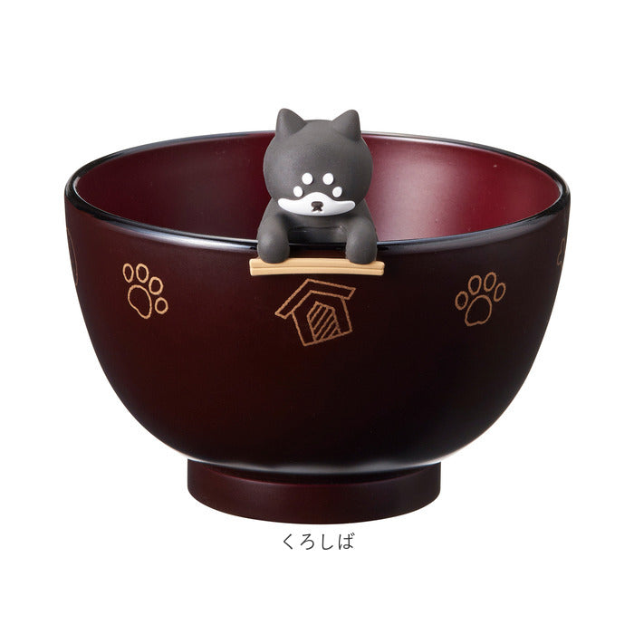 Backyard Family Soup Bowl & Chopstick Rest