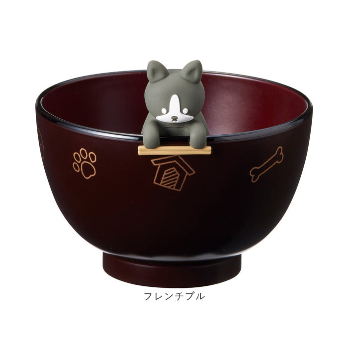 Backyard Family Soup Bowl & Chopstick Rest