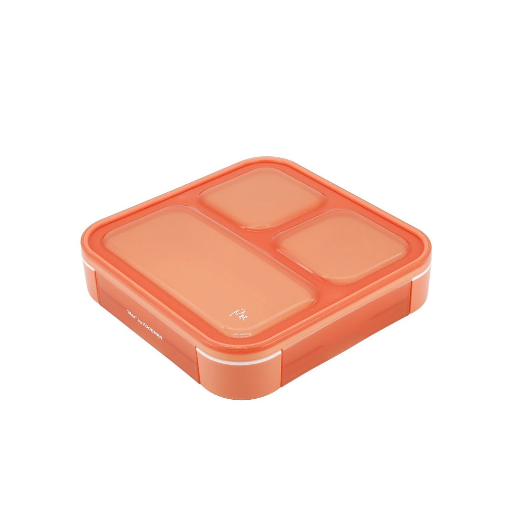 バックヤードファミリー BACKYARD FAMILY 立てて運べる薄型弁当箱【 Mee 】by FOODMAN【返品不可商品】,ピンク